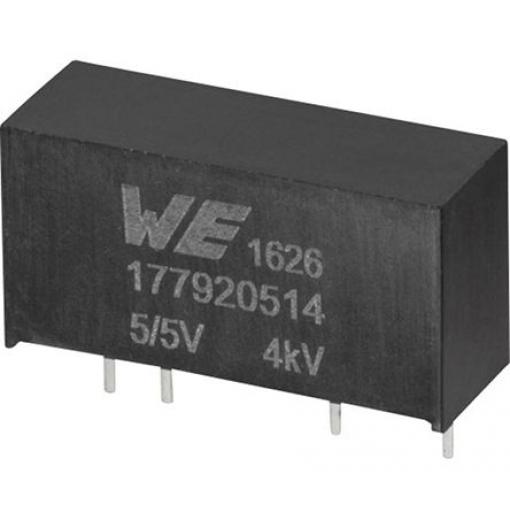 Wurth Elektronik Spínací regulátor buck/boost 177920514 5kanálový Pevný 0 mA 5.25 V dc 4.75 V dc 105 kHz, počet kolíků: