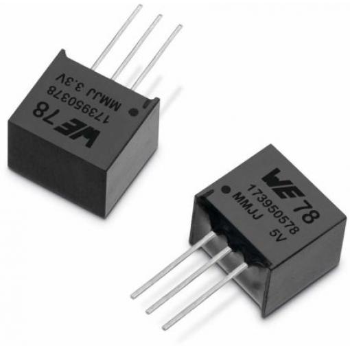 Wurth Elektronik Regulátor napětí 173010542 5 W 42V SIP, počet kolíků: 3 kolíkový