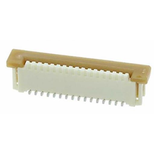 Molex Konektor FPC, řada: 52610, počet kontaktů: 16, počet řad: 1, rozteč: 1 mm Vnitřní, orientace těla: Svislé, Povrch