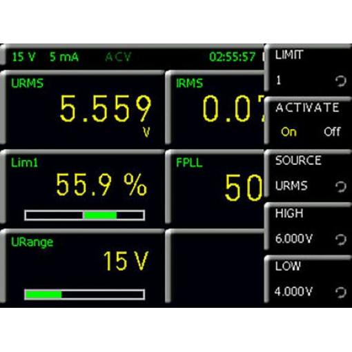 Software pro osciloskopy Software pro analýzu výkonu HVC152, pro použití s: Analyzátor energie HMC8015 Rohde & Schwarz
