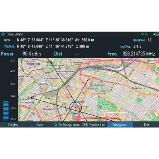 Rohde & Schwarz Příslušenství spektrálního analyzátoru FPH-K15, pro použití s: Ruční spektrální analyzátor FPH Spectrum