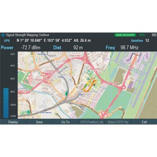 Rohde & Schwarz Příslušenství spektrálního analyzátoru FPH-K16, pro použití s: Ruční spektrální analyzátor FPH Spectrum