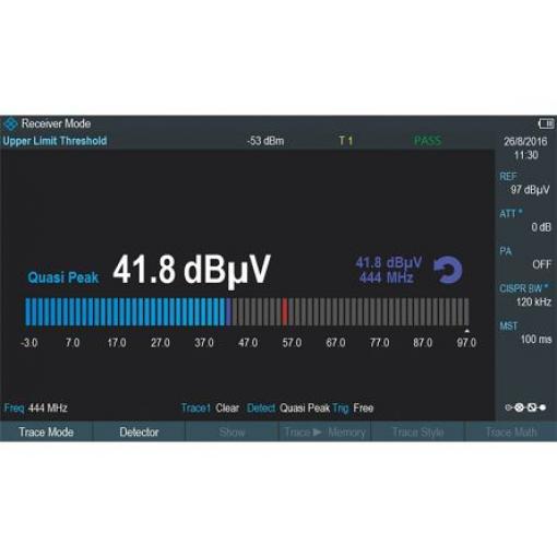 Rohde & Schwarz Příslušenství spektrálního analyzátoru FPH-K43, pro použití s: Ruční spektrální analyzátor FPH Spectrum