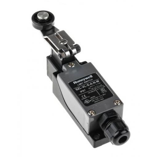 Honeywell SZL-VL Páka s válečkem Koncový spínač SPDT IP67 Kov 380 V ac 10 A