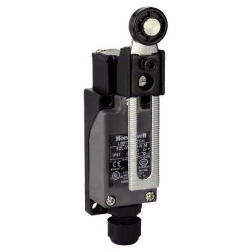 Honeywell SZL-VL Nastavitelná páka s válečkem Koncový spínač SPDT IP67 Kov 380 V ac 10 A