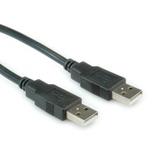 Roline Kabel USB do zásuvky IC Vnější, A: USB typu A, 3 m Vnější, Černá, B: USB typu A