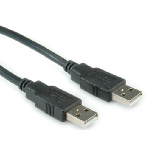 Roline Kabel USB do zásuvky IC Vnější, A: USB typu A, 4.5 m Vnější, Černá, B: USB typu A