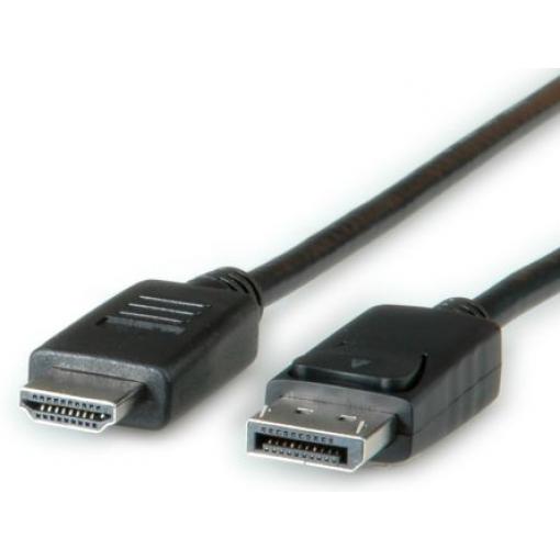 Roline, A: Vnější Display Port, B: Vnější HDMI, Polyvinylchlorid DisplayPort Kabely 4.5 m