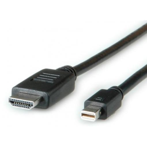 Roline, A: Vnější Mini DisplayPort, B: Vnější HDMI, Polyvinylchlorid DisplayPort Kabely 4.5 m