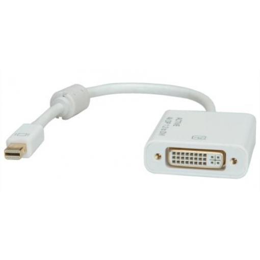 Roline Adaptér 1 Mini DisplayPort DVI 155 mm 3840 x 2160 pixel