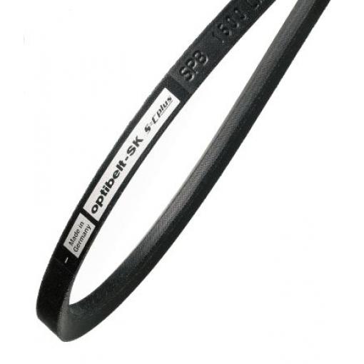 Hnací řemen SPA OPTIBELT 2132 mm, délka: 2087 mm SPA 2132, Pryž 70 °C -40 °C, řada: SK