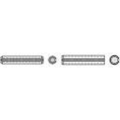 TOOLCRAFT TO-419886 upínací kolíky (Ø x d) 3 mm x 6 mm pružinová ocel 200 ks