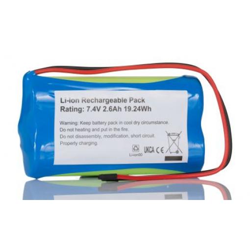 Nabíjecí bateriový modul 7.4 V Li-Ion 2článkový 2.6 Ah RS PRO