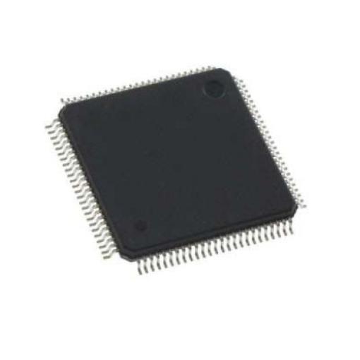 Microchip Mikrokontrolér ATSAME53N20A-AU 32 bit, standard: AEC-Q100 ARM Cortex M4 120 MHz 1MB Blesk 256 kB RAM, počet