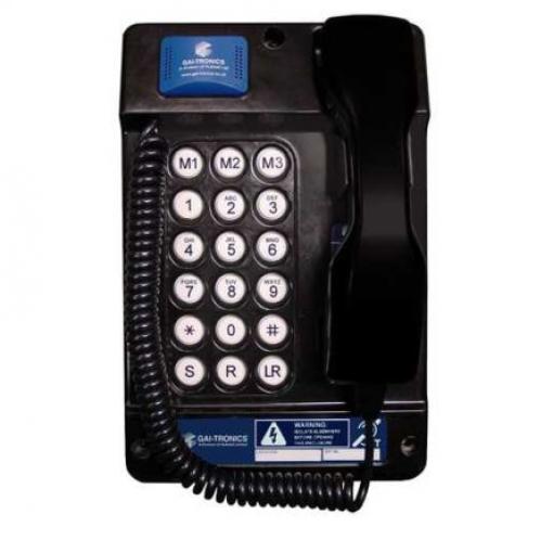 Telefon Šňůrové, Černá Gai-Tronics, model: Auteldac 5