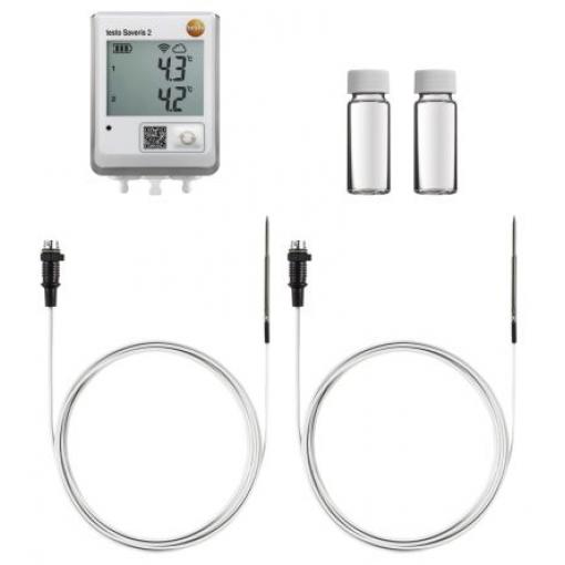 Datový záznamník Teplota, číslo modelu: Saveris 2 - Fridge monitoring kit Teplota Testo, typ rozhraní: Wi-Fi 2