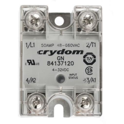 Sensata / Crydom Polovodičové relé 50 A Panel 660 V ac 8413 32V dc