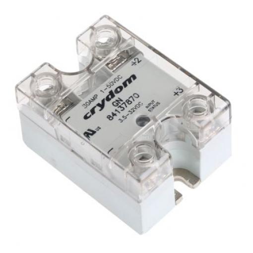 Sensata / Crydom Polovodičové relé 30 A dc Panel 50 V dc 8413 32V dc