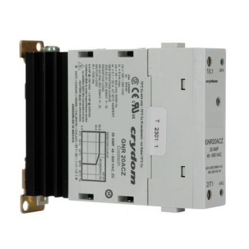 Sensata / Crydom Polovodičové relé 20 A Lišta DIN 600 Vrms GNR 260V ac