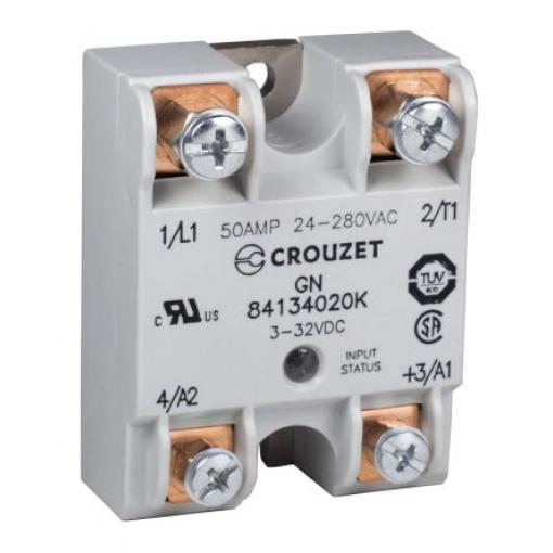 Polovodičové relé 50 A rms Nulový kříž SCR 280 V AC Easy Pick 8413