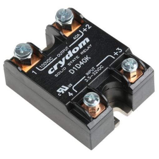Sensata / Crydom Polovodičové relé 40 A dc Panel 100 V dc 1-DC 32V dc