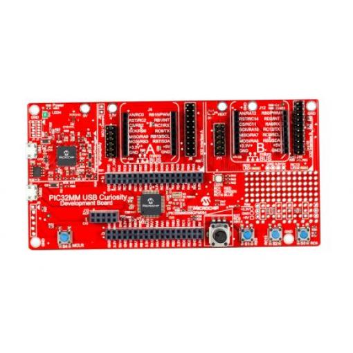 Microchip Vyhodnocovací deska, PIC32MM, PIC, MCU DM320107, Mikrokontrolér, MIPS MicroAptiv, Curiosity, Vývojová deska