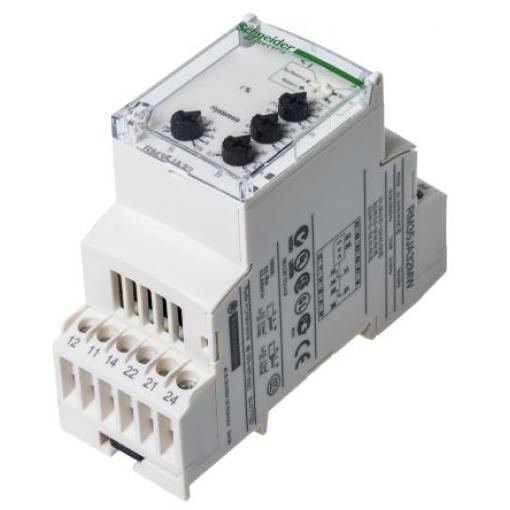 Schneider Electric Monitorovací relé 1, řada: Harmony Control a DPDT kontakty Lišta DIN, 0.15A - 15A, 240 V ac, 240 V dc