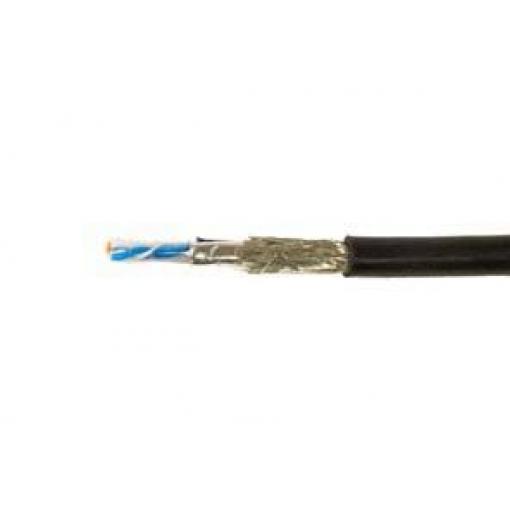 Alpha Wire Cat5e Ethernetové kabely, řada: Alpha Essentials Flexing Ethernet, Černá, Polyuretan 152 m, typ pláště:
