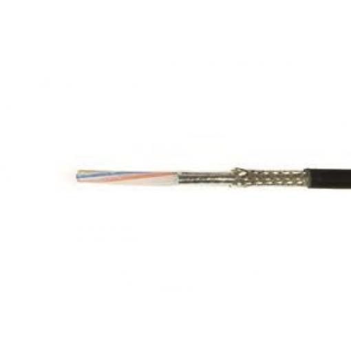 Alpha Wire Cat5e Ethernetové kabely, řada: Alpha Essentials Flexing Ethernet, Černá, Polyuretan 152 m, typ pláště: