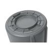 Rubbermaid Commercial Products Nádoba na odpad, BRUTE 167L, Šedá Polyetylen