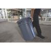 Rubbermaid Commercial Products Nádoba na odpad, BRUTE 167L, Šedá Polyetylen