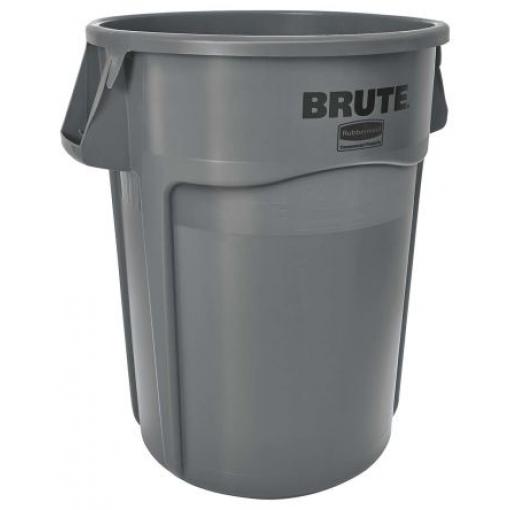 Rubbermaid Commercial Products Nádoba na odpad, BRUTE 167L, Šedá Polyetylen