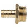Přípojka hadicová Přípojka Se závitem, Mosaz, vnitřní průměr hadice: 12.7 mm (vnitřní prům.), pracovní tlak: 25 bar RS