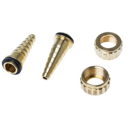 Přípojka hadicová Přípojka, Mosaz, vnitřní průměr hadice: 14.99 mm (vnitřní prům.), pracovní tlak: 25 bar RS PRO