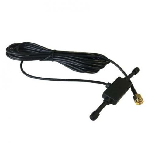Anténa ANT-GDIP3-SMA Tvar T SMA Lepicí RF Solutions Vnější Spirálový Všesměrový 2.5 dBi, řada: ANT-GDIP3-SMA