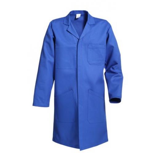 MOLINEL Laboratorní plášť, Modrá Unisex, SC: 2XL, Bavlna Opakovaně použitelné No