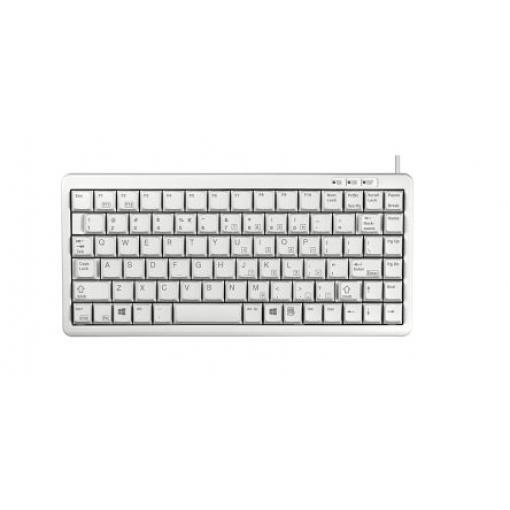 model: G84-4100, Kabelový Kompaktní QWERTY (USA) normální klávesy 83 x 282mm Cherry
