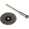 Řezný kotouč Oxid hlinitý zrnitost 1 22 mm, max. bezpečná rychlost: 30000 rpm RS PRO Hrubé 1 V balení