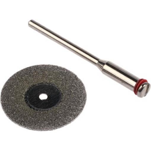 Řezný kotouč Oxid hlinitý zrnitost 1 22 mm, max. bezpečná rychlost: 30000 rpm RS PRO Hrubé 1 V balení