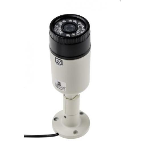 RS PRO Analogové Podpora audia Infračervené záření, Pevný, CMOS Kamera CCTV Obojí IR válec 1312 x 1069 pixel No 2.12 MP
