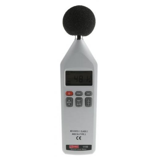 Hlukoměr RS PRO 30 dB 130 dB 8 kHz