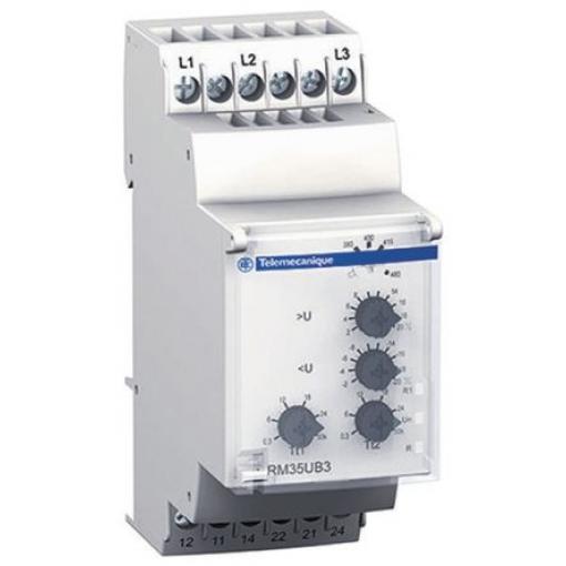 Schneider Electric Monitorovací relé, řada: Harmony Control 3 a DPDT kontakty Lišta DIN