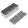 RS PRO Pouzdro IP54 Stíněné barva Stříbrná barva Stříbrná Odlévaný hliník 90 mm 30 mm 38 mm