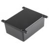 RS PRO Pouzdro IP67 Stíněné S přírubou barva Černá barva Černá Odlévaný hliník 110 mm 44.5 mm 82.5 mm