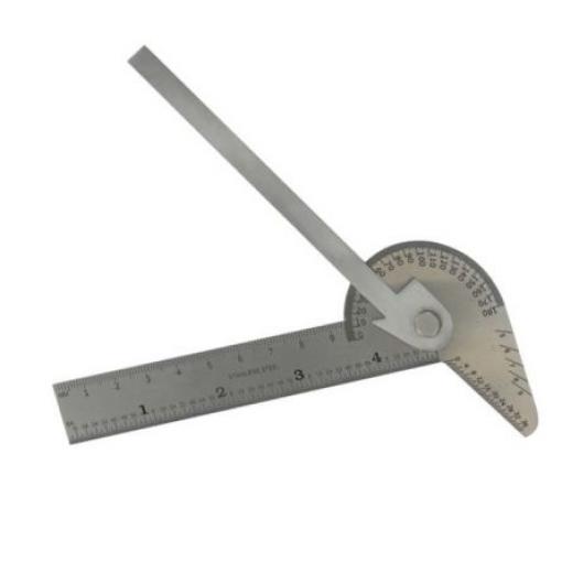 RS PRO Úhloměr, Ocel, délka: 100 mm