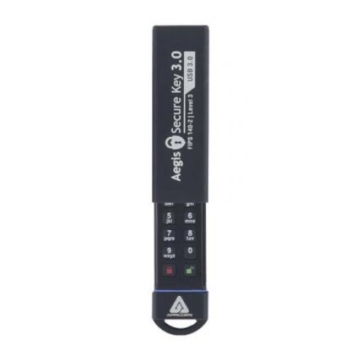 Flash disk 240 GB 256bitový AES XTS USB 3.1 Ano Apricorn Průmyslová třída