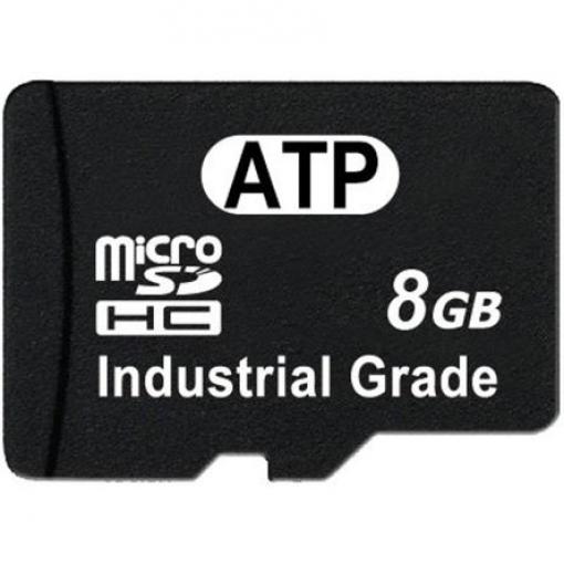 MicroSD 8 GB MicroSDHC Průmyslová třída SLC ATP UHS 1 U1, Třída 10 -40 °C -40 °C