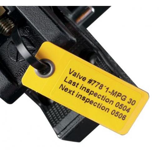 Označovač kabelu, řada: Laminat Tags S příchytkou 59 mm x 25mm Brady LT-59X25-B7644-0.05