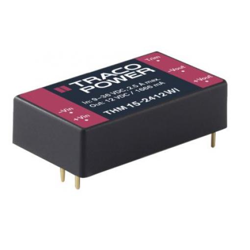 TRACOPOWER, výstup: 24V dc 625 mA