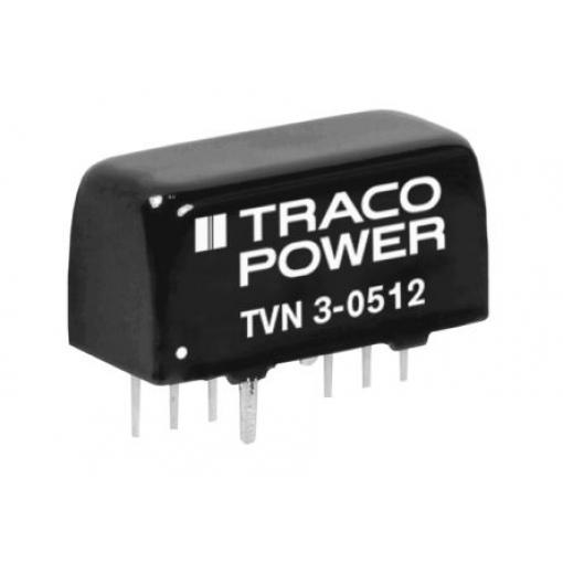 TRACOPOWER Měnič DC/DC TVN 3, výstup: 15 V dc 1.6 kV dc, Vin 18V dc 100 mA, Vin 9V 3 W -40 °C 75 °C Průchozí otvor